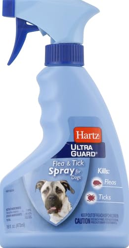 Hartz UltraGuard Dog Spray: Kills Fleas & Ticks