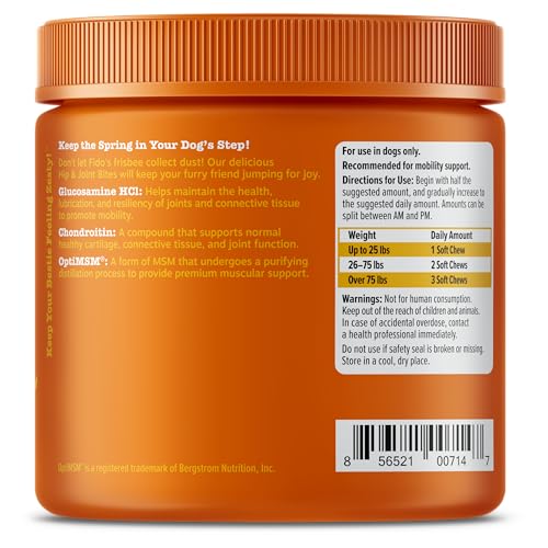 Duck Mobility Bites with Glucosamine for Dog Joints