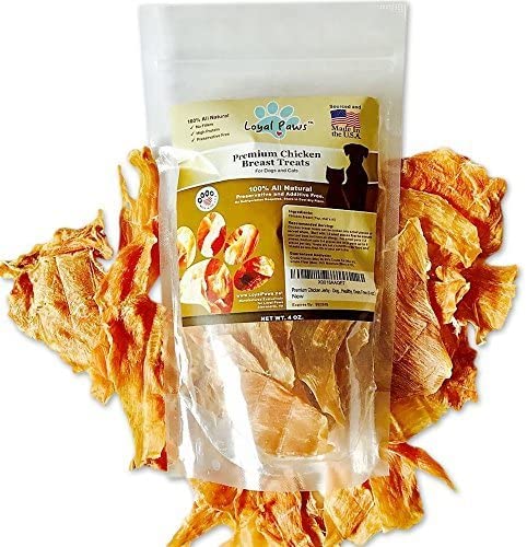 USA Made Loyal Paws Chicken Jerky Training Treats