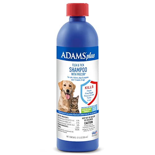 Adams Plus Flea & Tick Shampoo for Dogs
