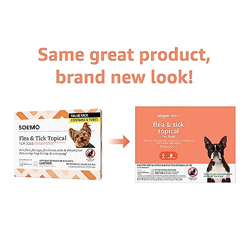 Unscented Flea and Tick Treatment for Small Dogs