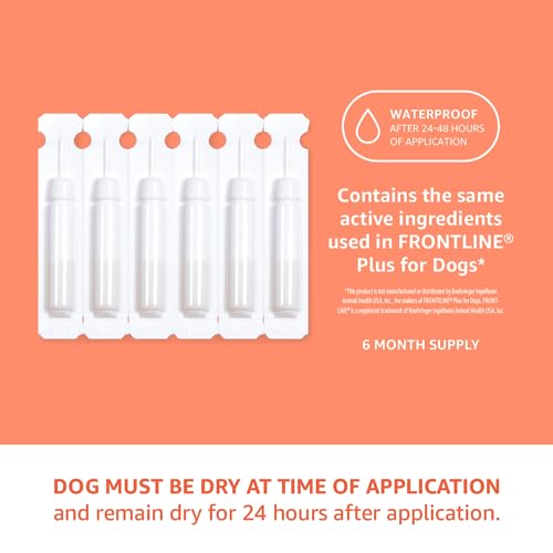 Unscented Flea and Tick Treatment for Small Dogs