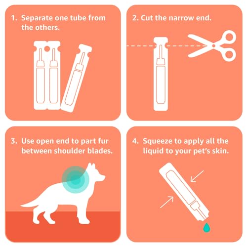 Unscented Flea and Tick Treatment for Small Dogs