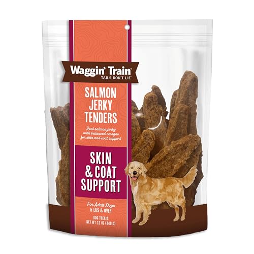 Salmon Jerky Tenders for Healthy Skin & Coat