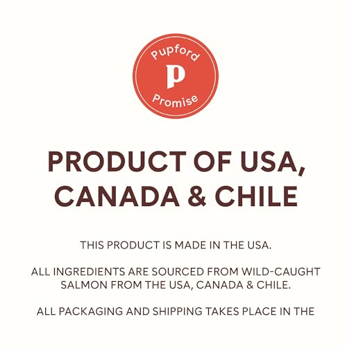 Pupford Salmon Jerky Treats for Dogs | USA Made