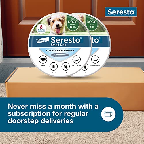 2 Pack Seresto Collar for Small Dogs Under 18lbs