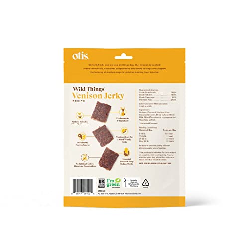 Wild Things Venison Jerky Dog Treats | Protein-Packed