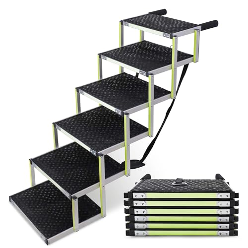 Foldable Glow in the Dark Dog Car Ramp