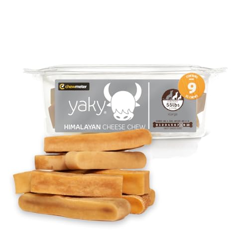 Himalayan Yak Cheese Dog Chews for Aggressive Chewers