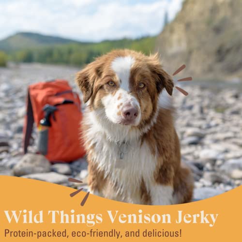 Wild Things Venison Jerky Dog Treats | Protein-Packed