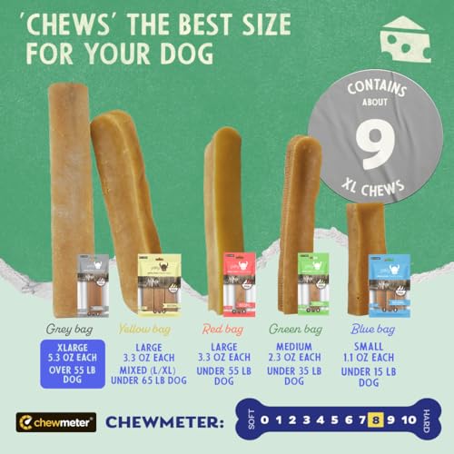 Himalayan Yak Cheese Dog Chews for Aggressive Chewers