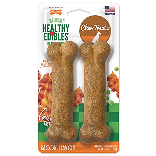 Nylabone Healthy Edibles Bacon Flavored Dog Chews