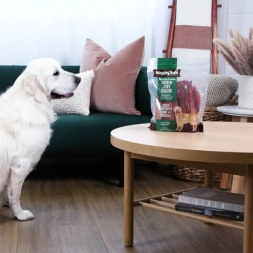 Smoked Chicken Jerky Tenders with Turmeric for Dogs