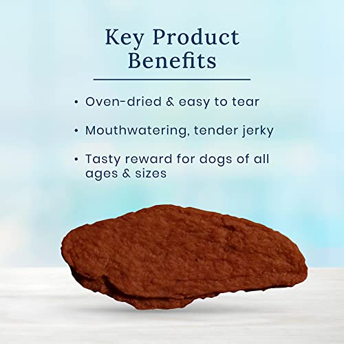Blue Buffalo Beef Jerky Cuts Natural Dog Treats 16oz