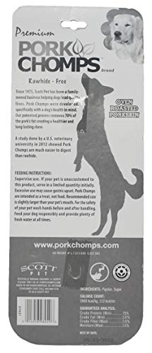 Pork Chomps Roasted Pressed Pork Bone Chew, 7