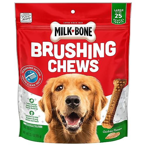 Milk-Bone Brushing Chews: Large Dog Dental Treats