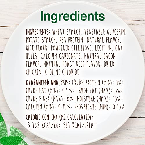 Nylabone Healthy Edibles Bacon Flavored Dog Chews