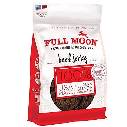 Full Moon Beef Jerky - Natural Dog Treats USA