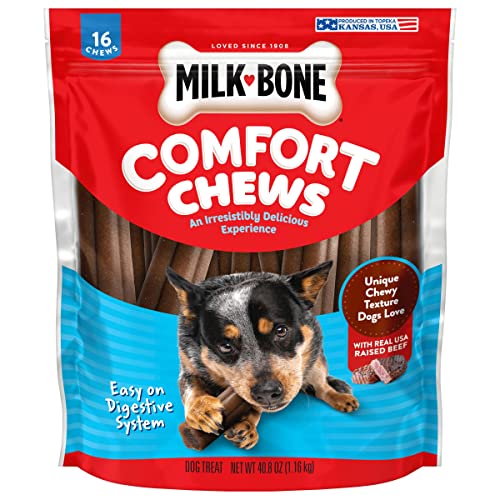 Milk-Bone Comfort Chews: Rawhide-Free Real Beef Dog Treats