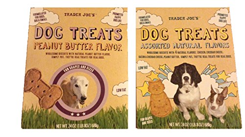 Trader Joe's Low Fat Wholesome Dog Biscuit Bundle