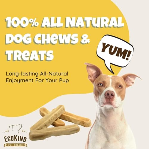 EcoKind Yak Cheese Dog Chews | Healthy & Long-Lasting