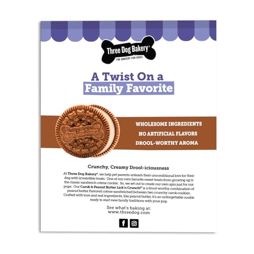 Six Boxes of Three Dog Bakery Dog Treats