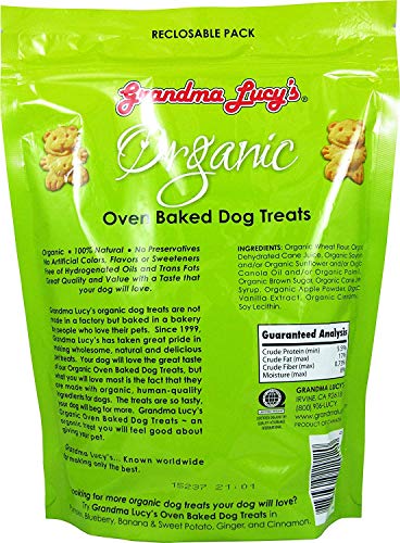 Grandma Lucy's Organic Blueberry and Apple Dog Treats Bundle