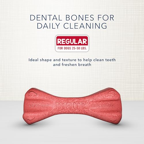 Blue Buffalo Dental Bones Natural Dog Treats, 27-oz Bag