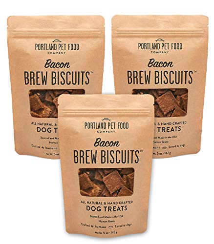 Portland Pet Food Co. Brew Biscuit Dog Treats, Bacon