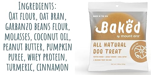 All Natural Dog Biscuits, 24 Individually Wrapped Cookies