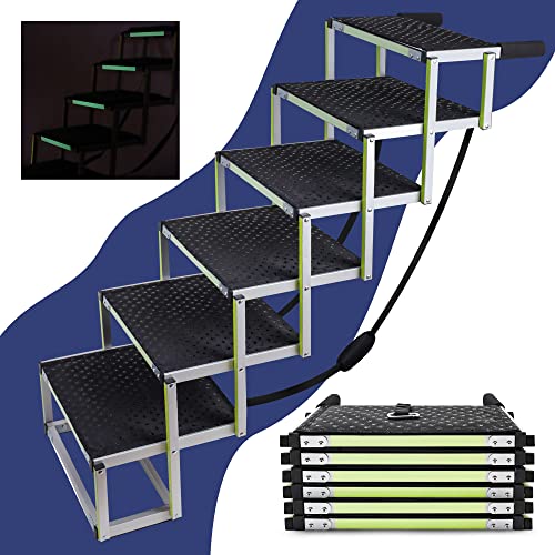 Foldable Glow in the Dark Dog Car Ramp