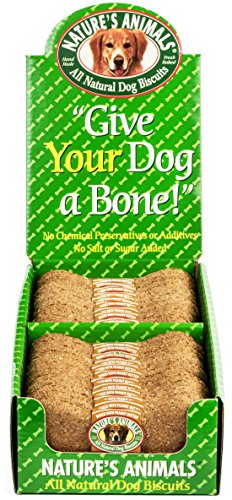 Nature's Animals Original Bakery Dog Biscuits, 24 Count