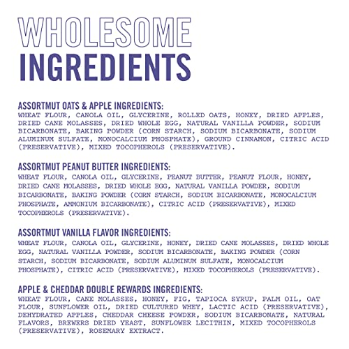 Assorted Mutt Trio Soft Baked Cookies and Chewy Treats