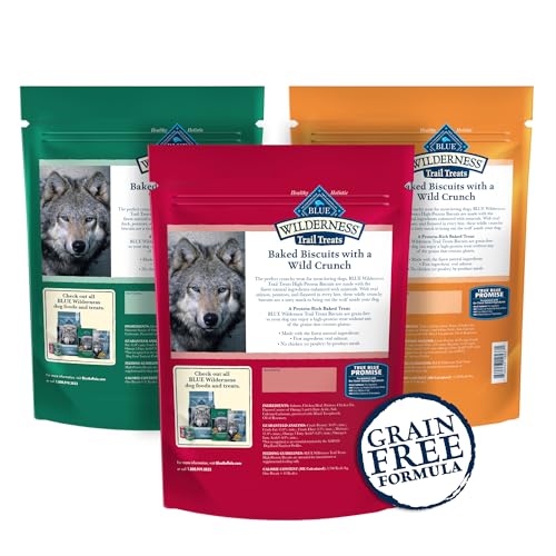 Blue Buffalo Wilderness Variety Pack Dog Biscuits, 10 oz (3 Pack)