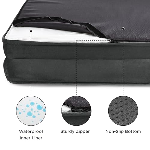 Washable Orthopedic XXL Dog Bed for Giant Dogs