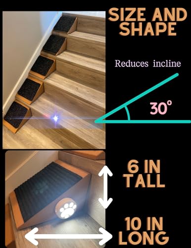 Modular Dog Stairs for Small Pets - Grippy Steps