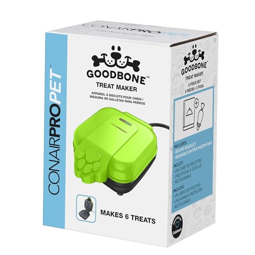CONAIRPROPET Goodbone Dog Treat Maker with Cuisinart Recipe Book