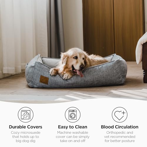 Memory Foam Orthopedic Dog Sofa Bed for Large Dogs