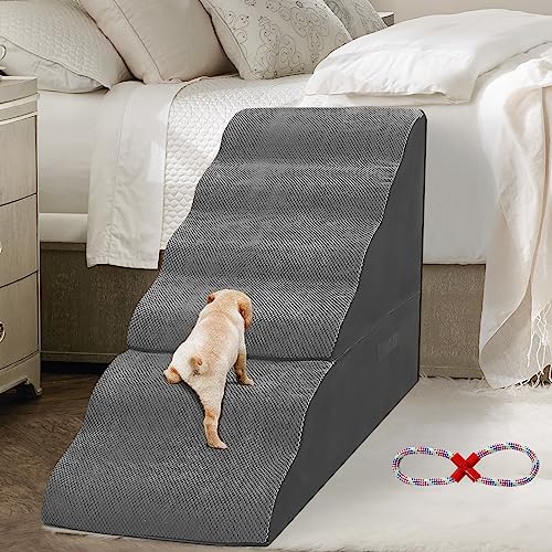MALOROY 6-step Dog Stairs for High Beds