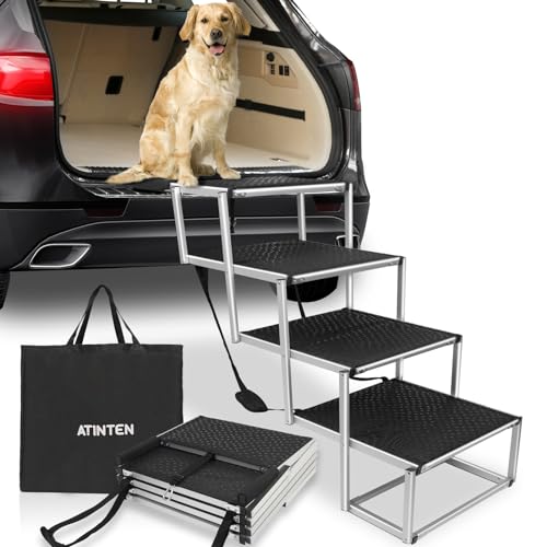 Foldable Extra Wide Dog Car Ramp for Large Dogs