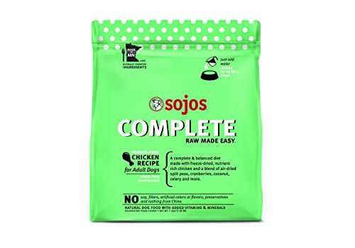 SOJOS Chicken Freeze-Dried Dog Food, 14 Pounds Total