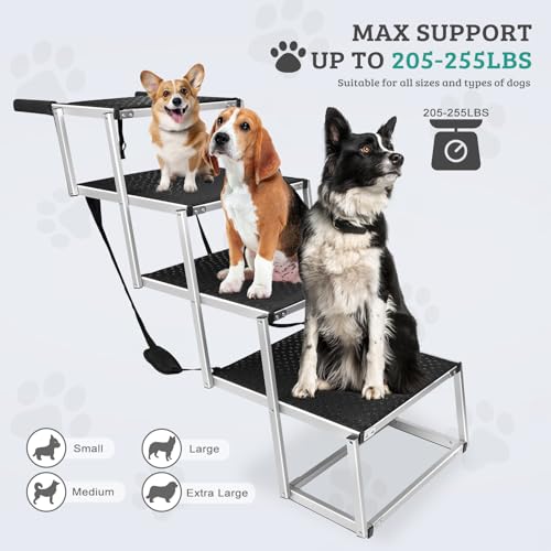 Foldable Extra Wide Dog Car Ramp for Large Dogs