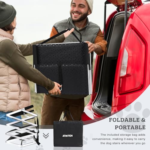 Foldable Extra Wide Dog Car Ramp for Large Dogs