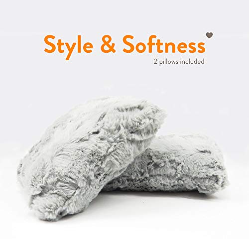 Small Charcoal Leatherette Sofa Pet Bed by Moots