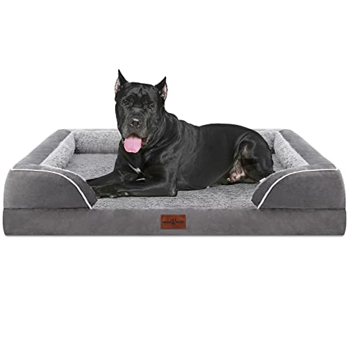 XXL Waterproof Orthopedic Dog Bed for Extra Large Dogs