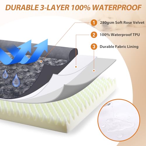 MIHIKK XL Orthopedic Dog Sofa Bed - Grey