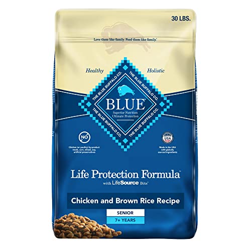 Blue Buffalo Senior Dog Food, Supports Joint Health