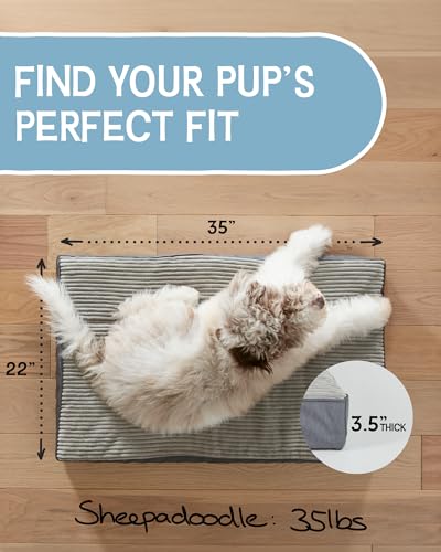 Waterproof Orthopedic Dog Bed with Egg Crate Foam Support