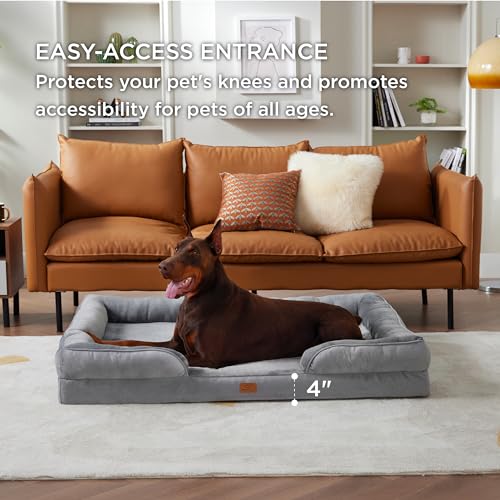 XXL Washable Orthopedic Dog Bed for Giant Dogs