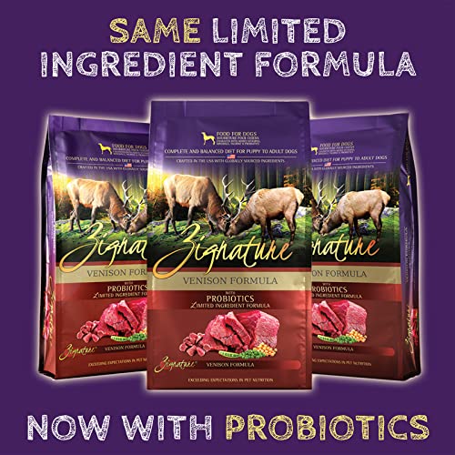 Zignature Venison Limited Ingredient Dry Dog Food 25lb